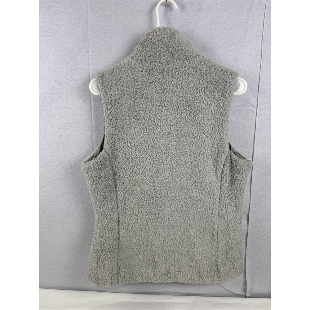 Patagonia Vest Women's Sz Large Gray W's Los Gatos Deep Pile Fleece Style 25215 - Picture 4 of 6